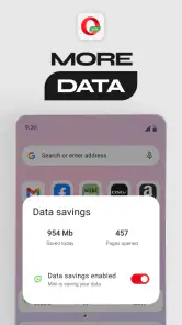 Webbläsaren Opera Mini screenshot