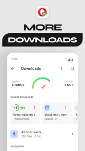 Webbläsaren Opera Mini screenshot
