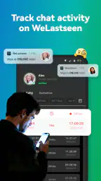 WeLastseen: Chat App tracker screenshot