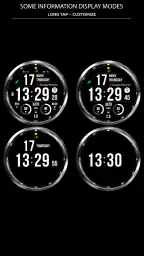 WFP 241 Digital watch face screenshot
