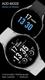 WFP 241 Digital watch face screenshot