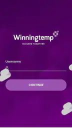 Winningtemp screenshot