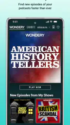 Wondery: Must-Hear Podcasts screenshot