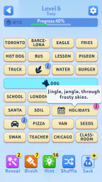 Word Bridges Logic Connections screenshot