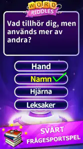 Word Riddles - Hjärntest för o screenshot