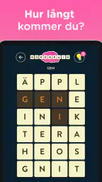 WordBrain screenshot