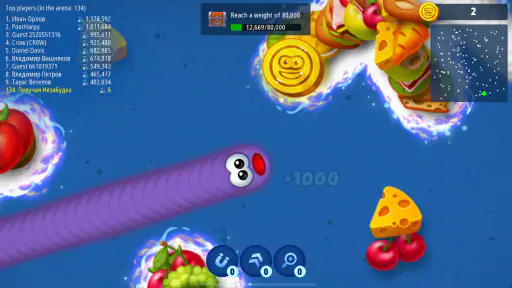 Worms Zone .io - Hungriga orm screenshot