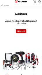 Würth Svenska AB screenshot