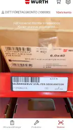 Würth Svenska AB screenshot