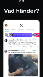 X (tidigare Twitter) screenshot