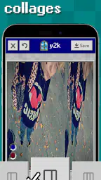 y2k: 2000s photo editor screenshot