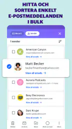 Yahoo Mail – Håll ordning screenshot