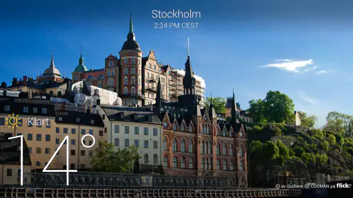Yahoo Väder screenshot