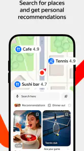Yandex Maps and Navigator screenshot