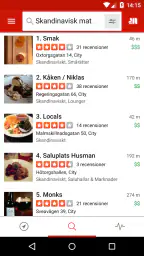 Yelp screenshot