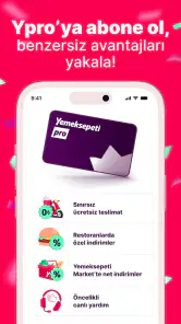 Yemeksepeti - Yemek & Market screenshot