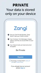 Zangi Private Messenger screenshot