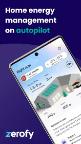Zerofy: home energy management screenshot