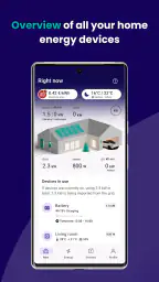 Zerofy: home energy management screenshot