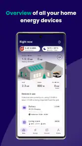 Zerofy: home energy management screenshot