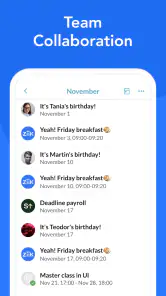 Ziik - Ditt sociala intranät screenshot