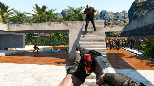 Zombie Apocalypse: Skjutspel screenshot