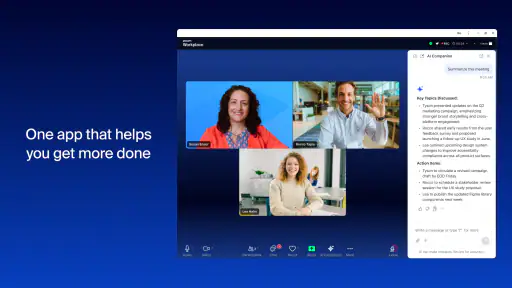 Zoom Workplace for Chromebook screenshot
