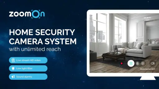 ZoomOn Home Security Camera screenshot